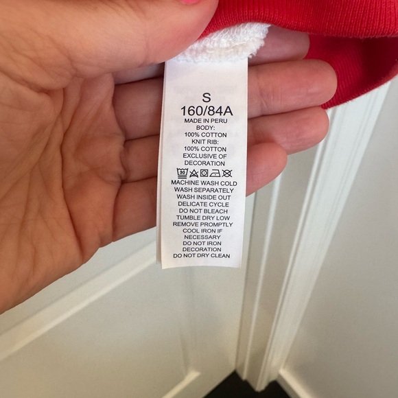 kate spade Pink and White zip up - Picture 5 of 5